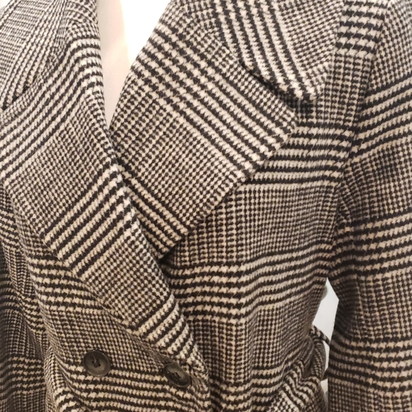 Nine West Double Breasted Wool Blend Coat - Picture 5 of 10